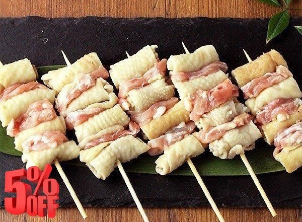 Yakitori xiên sống
